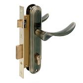 Врезной замок Булат Нова ЗВ 4-1.08.01 (бронза) с одним ригелем